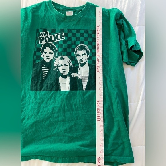 The Police 2007 Short Sleeve Crewneck‎ Graphic T-Shirt XL punk rock reggae sting - Picture 5 of 6